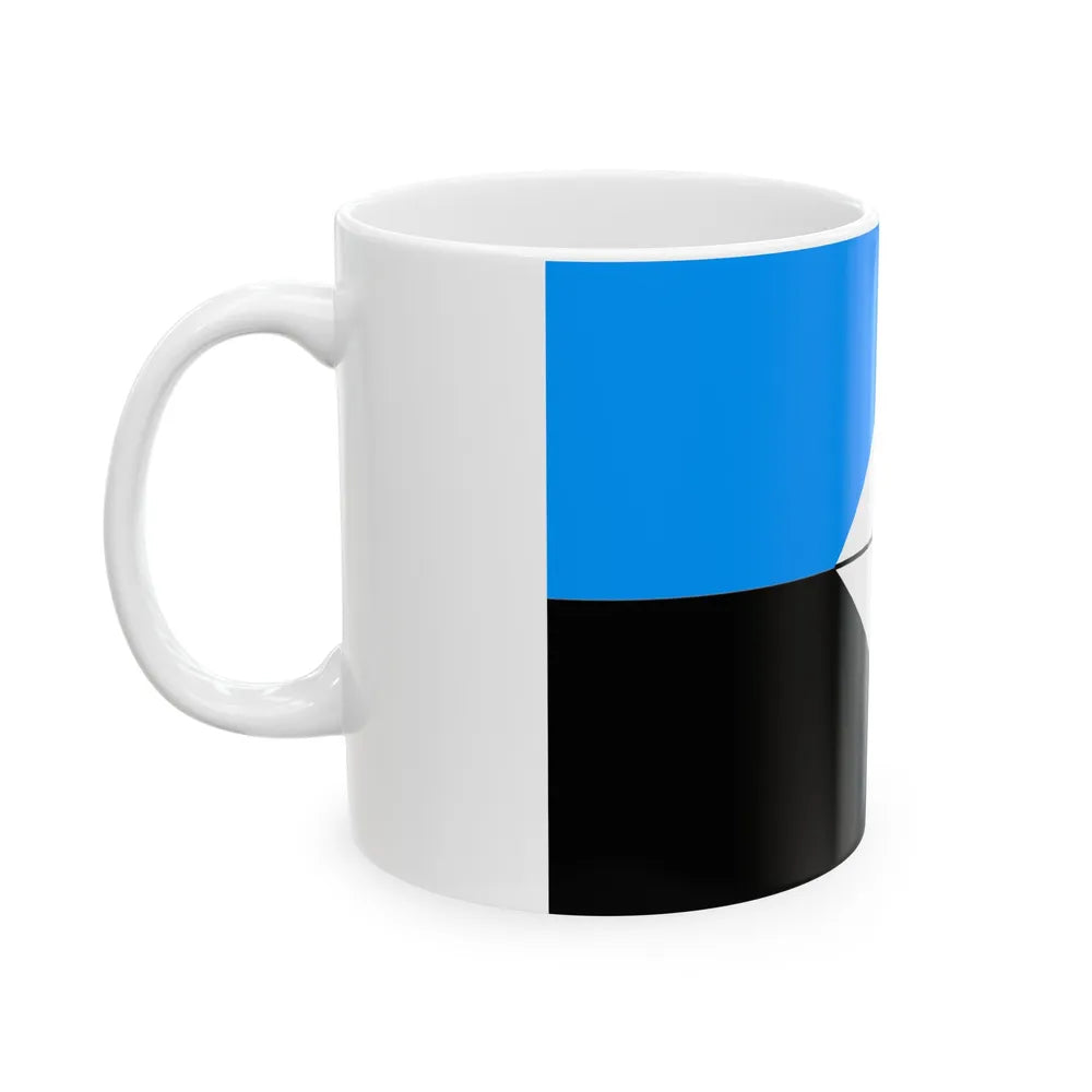 Flag of Antarctic Vexillological Association - White Coffee Mug-Go Mug Yourself