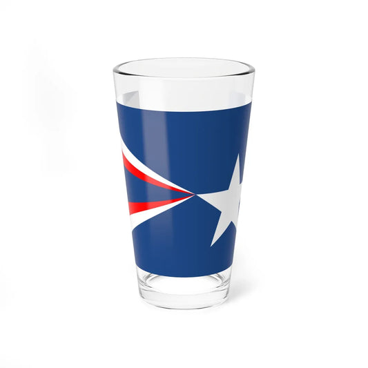 Flag of Anthony Texas (United States) Pint Glass 16oz 16oz - Go Mug Yourself
