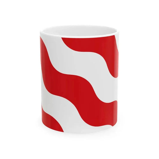 Flag of Antoing (Belgium) White Coffee Mug 11oz - Go Mug Yourself