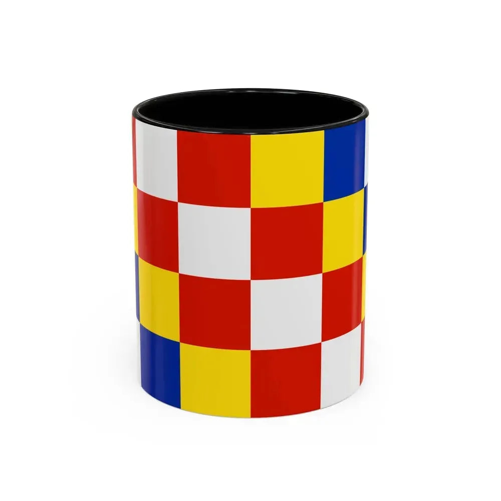 Flag of Antwerp Belgium - Accent Coffee Mug 11oz Black - Go Mug Yourself