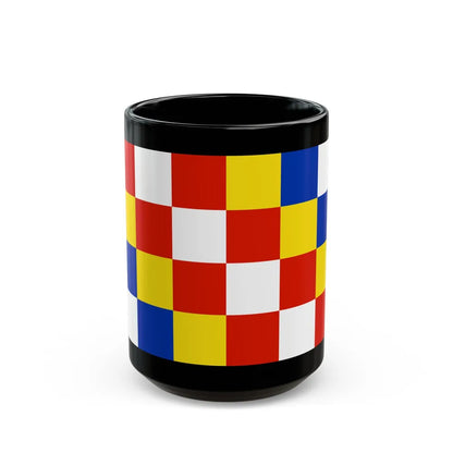 Flag of Antwerp Belgium - Black Coffee Mug-15oz-Go Mug Yourself