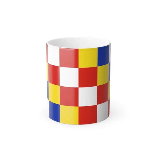 Flag of Antwerp Belgium - Color Changing Coffee Mug 11oz - Go Mug Yourself
