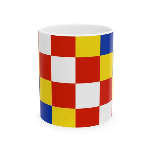 Flag of Antwerp (Belgium) White Coffee Mug 11oz - Go Mug Yourself