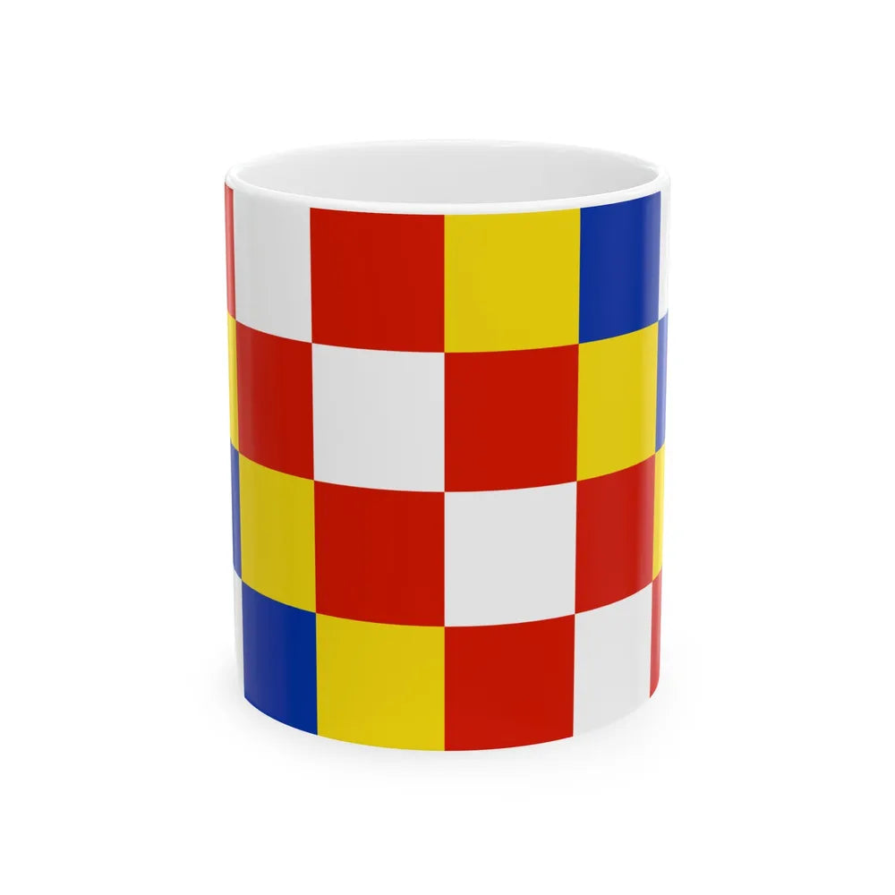 Flag of Antwerp Belgium - White Coffee Mug-11oz-Go Mug Yourself