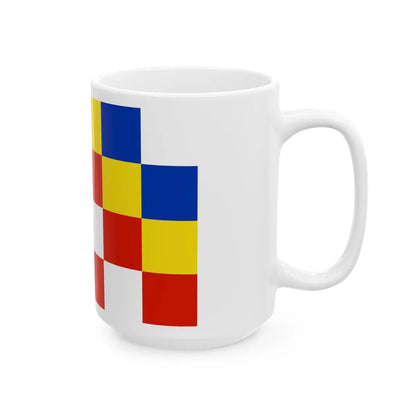 Flag of Antwerp Belgium - White Coffee Mug-Go Mug Yourself