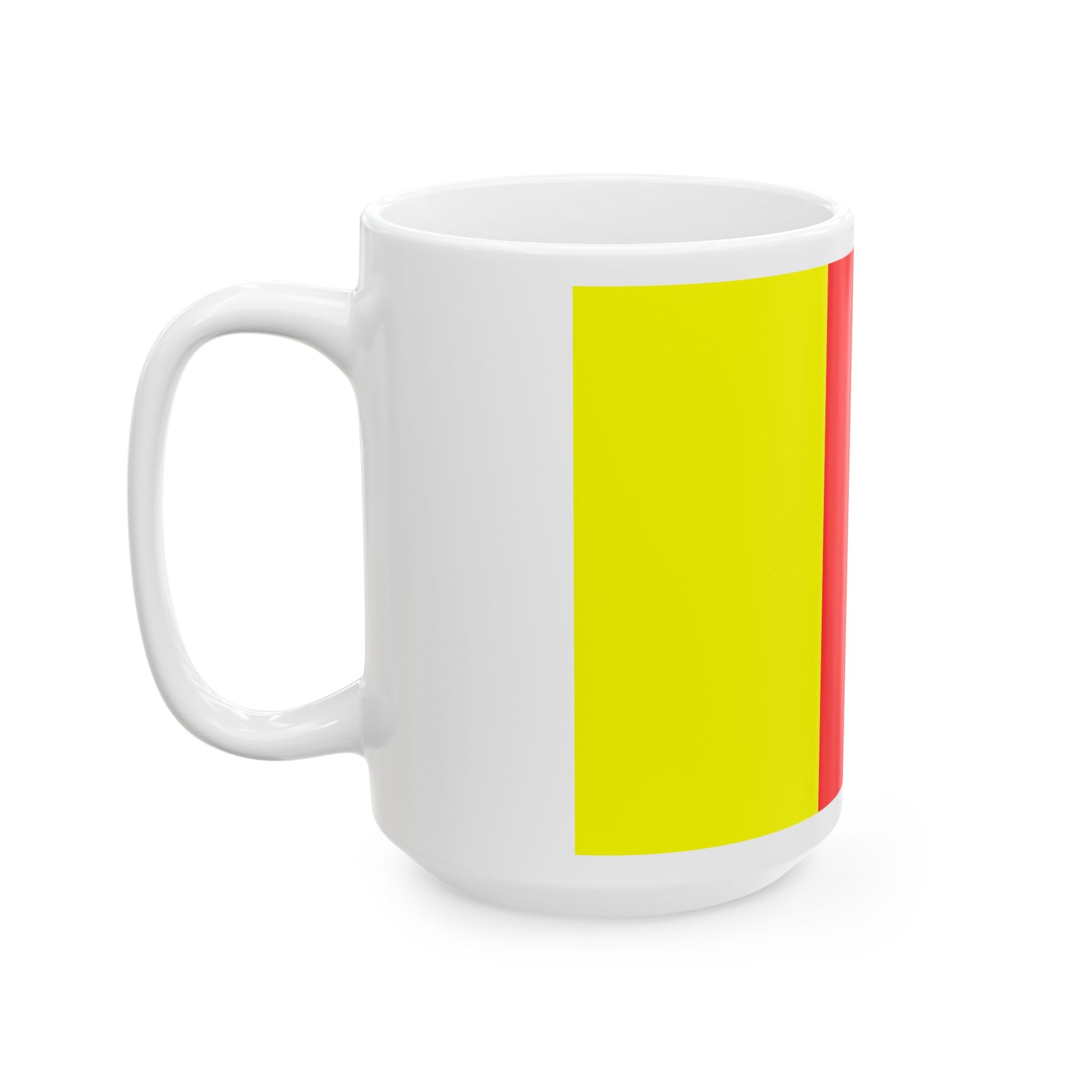 Flag of Antwerpen Province 1928-1997 (Belgium) White Coffee Mug-Go Mug Yourself
