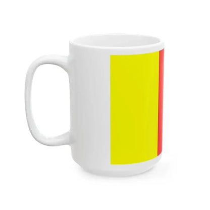 Flag of Antwerpen Province 1928-1997 (Belgium) White Coffee Mug - Go Mug Yourself