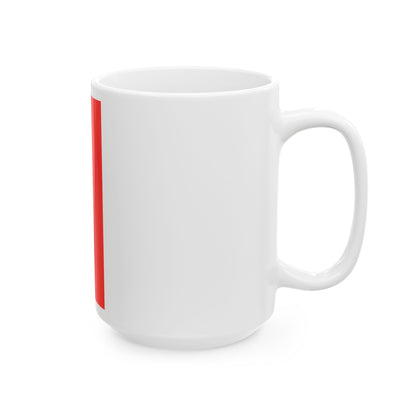 Flag of Antwerpen Province 1928-1997 (Belgium) White Coffee Mug-Go Mug Yourself