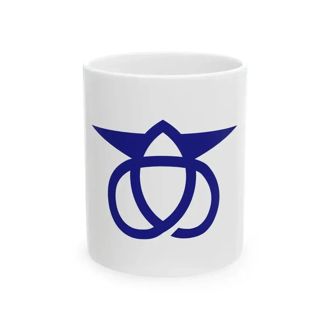 Flag of Aoki Nagano (Japan) White Coffee Mug 11oz - Go Mug Yourself
