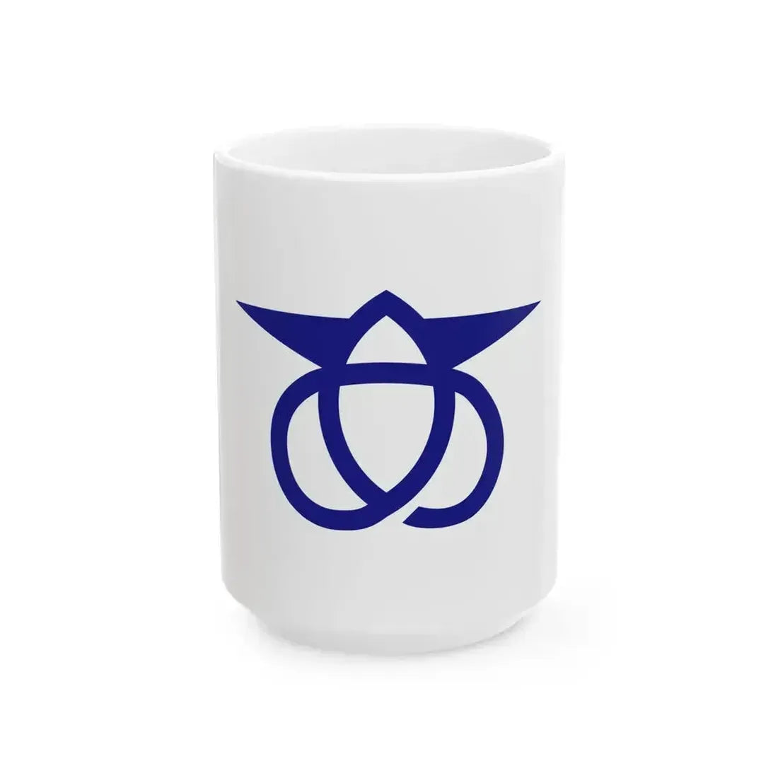 Flag of Aoki Nagano (Japan) White Coffee Mug 15oz - Go Mug Yourself