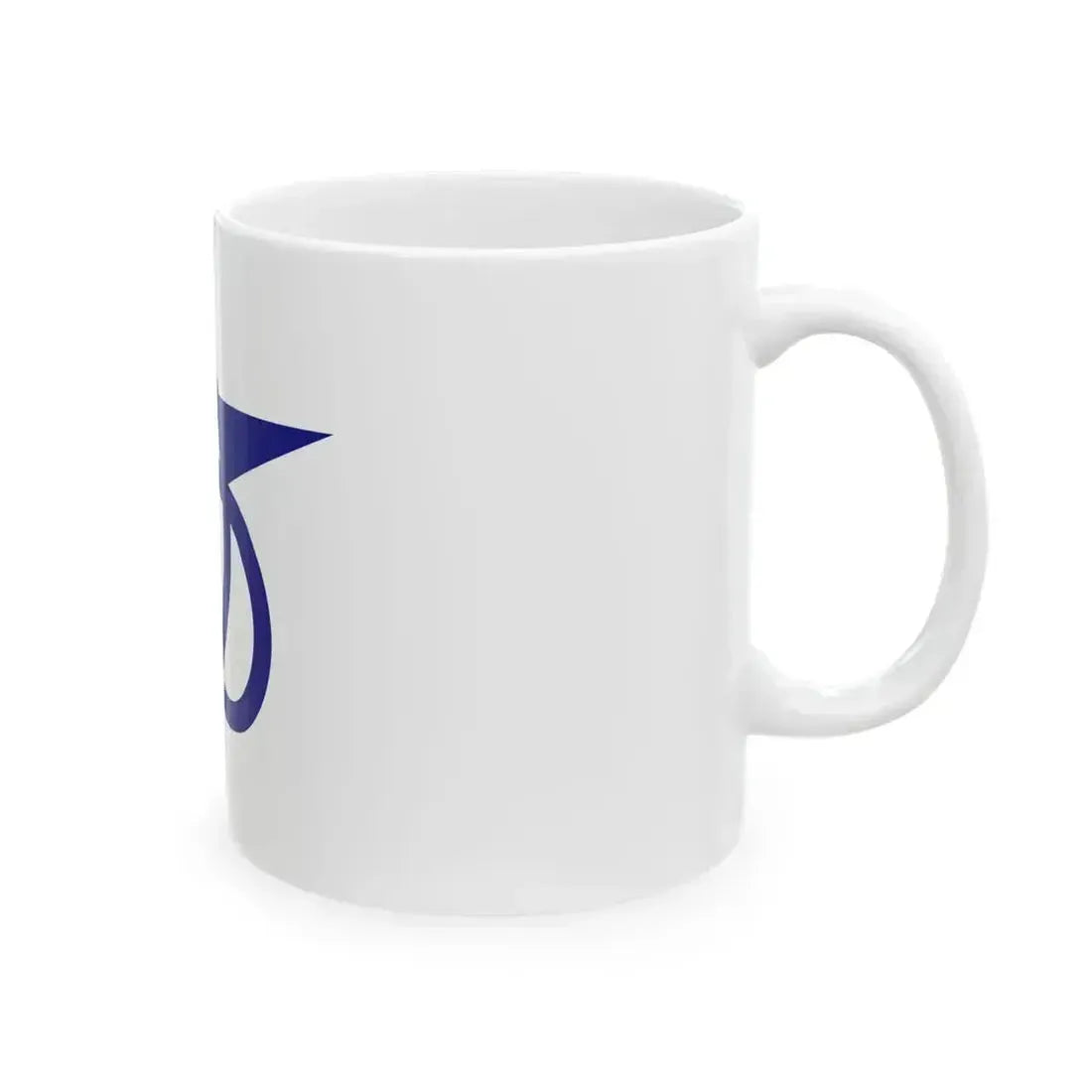 Flag of Aoki Nagano (Japan) White Coffee Mug - Go Mug Yourself