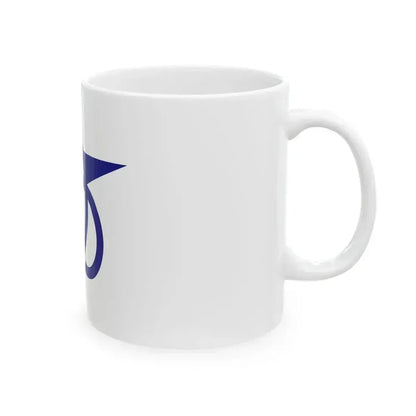 Flag of Aoki Nagano (Japan) White Coffee Mug - Go Mug Yourself