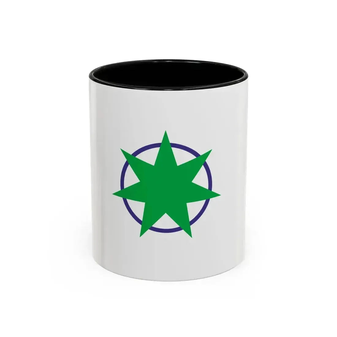 Flag of Aomori Aomori Japan - Accent Coffee Mug 11oz Black - Go Mug Yourself
