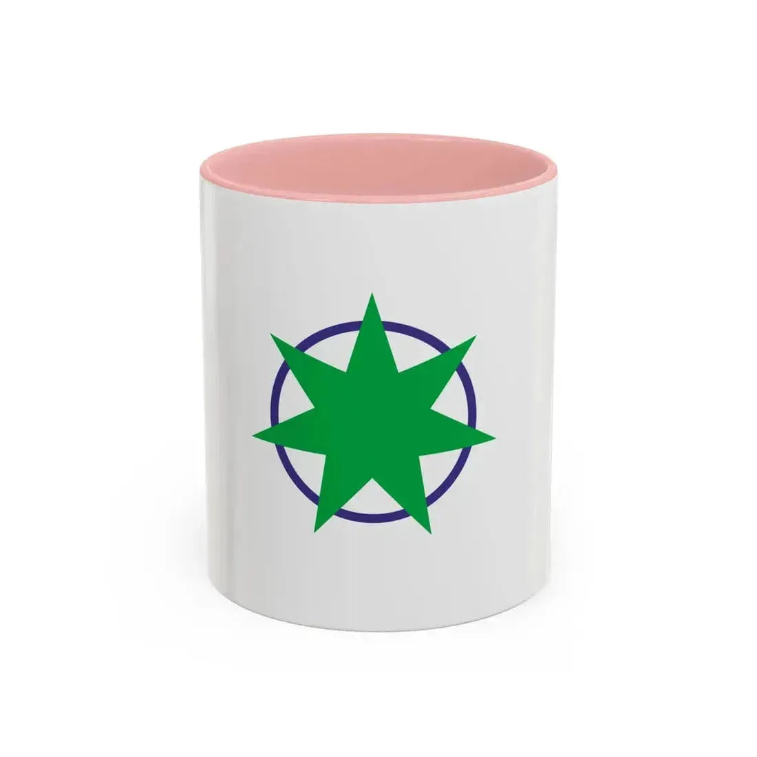 Flag of Aomori Aomori Japan - Accent Coffee Mug 11oz Pink - Go Mug Yourself