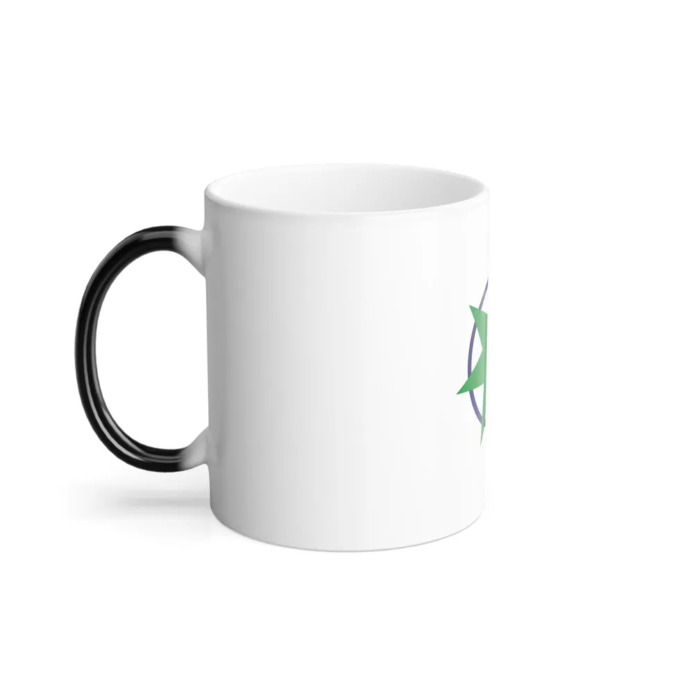 Flag of Aomori Aomori Japan - Color Changing Coffee Mug-Go Mug Yourself