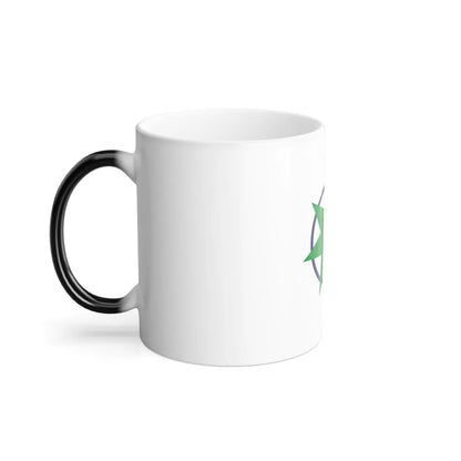 Flag of Aomori Aomori Japan - Color Changing Coffee Mug-Go Mug Yourself