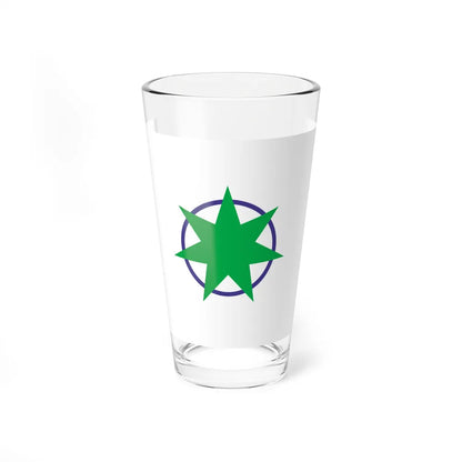 Flag of Aomori Aomori Japan - Pint Glass 16oz-16oz-Go Mug Yourself