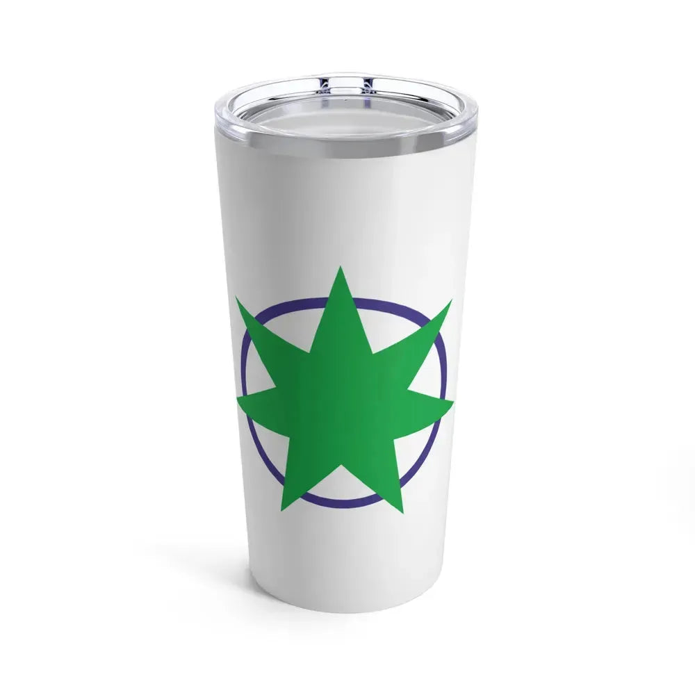 Flag of Aomori Aomori Japan - Tumbler 20oz 20oz - Go Mug Yourself