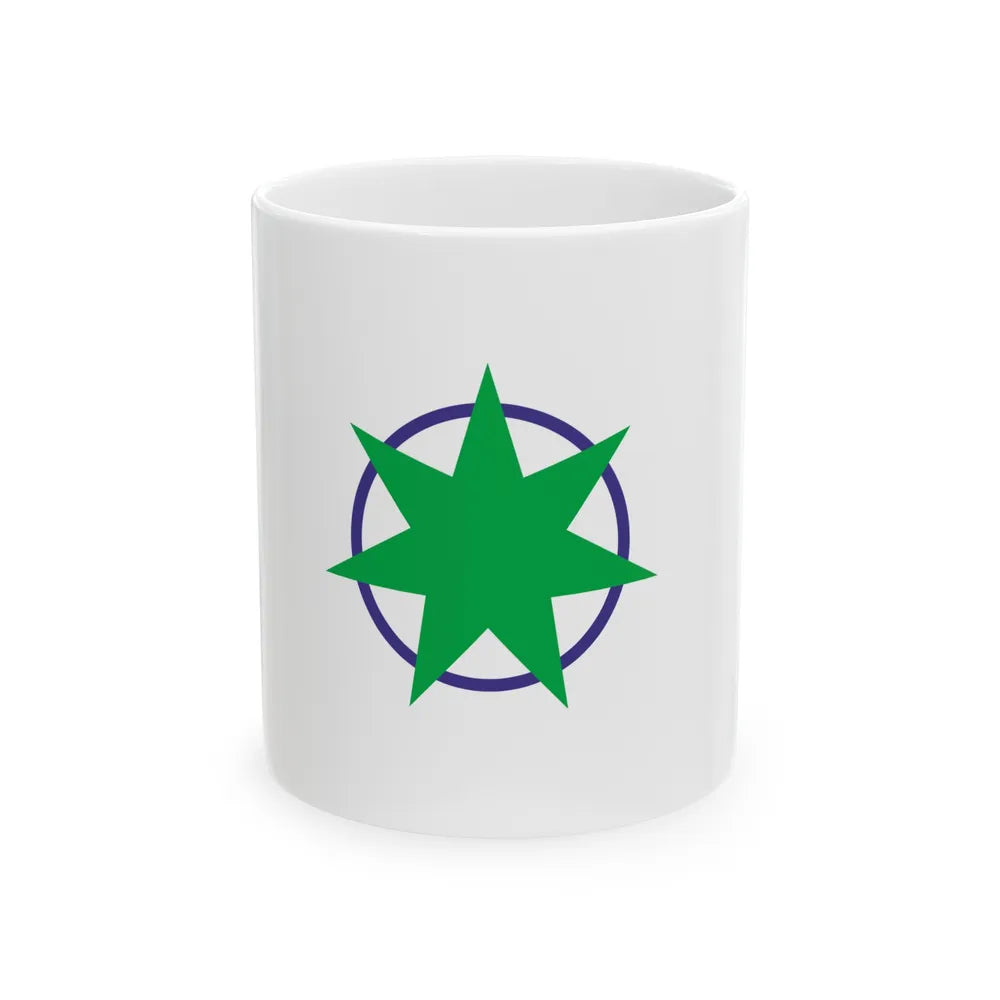 Flag of Aomori Aomori Japan - White Coffee Mug-11oz-Go Mug Yourself