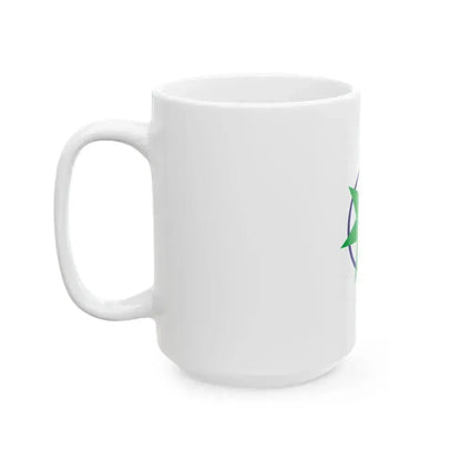 Flag of Aomori Aomori Japan - White Coffee Mug - Go Mug Yourself