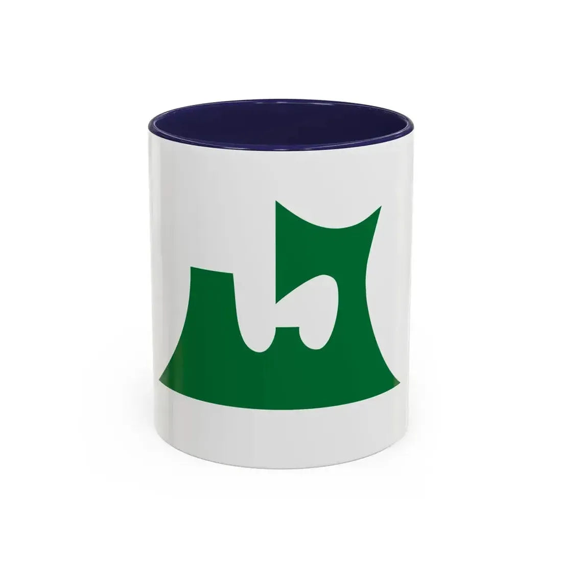 Flag of Aomori Prefecture Japan - Accent Coffee Mug 11oz Navy - Go Mug Yourself