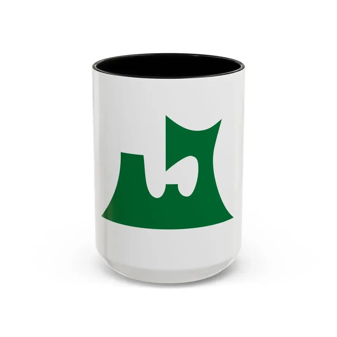 Flag of Aomori Prefecture Japan - Accent Coffee Mug 15oz Black - Go Mug Yourself