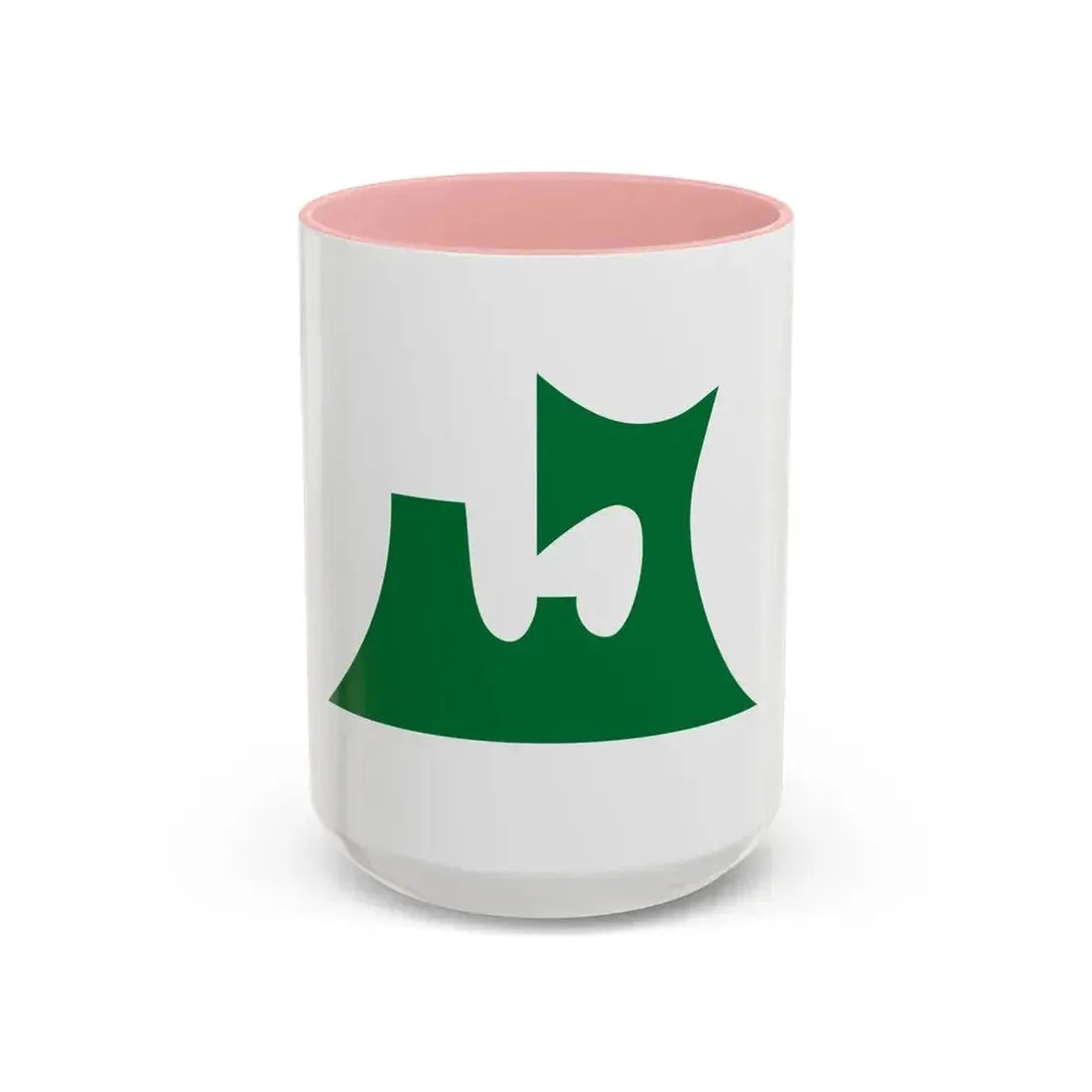 Flag of Aomori Prefecture Japan - Accent Coffee Mug 15oz Pink - Go Mug Yourself