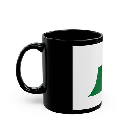 Flag of Aomori Prefecture Japan - Black Coffee Mug-Go Mug Yourself