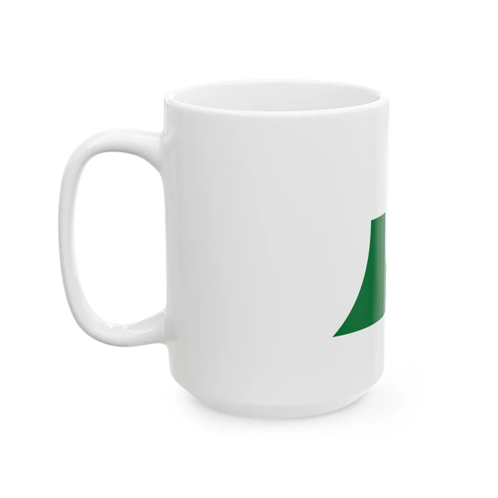 Flag of Aomori Prefecture Japan - White Coffee Mug-Go Mug Yourself