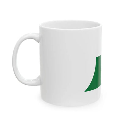 Flag of Aomori Prefecture Japan - White Coffee Mug-Go Mug Yourself