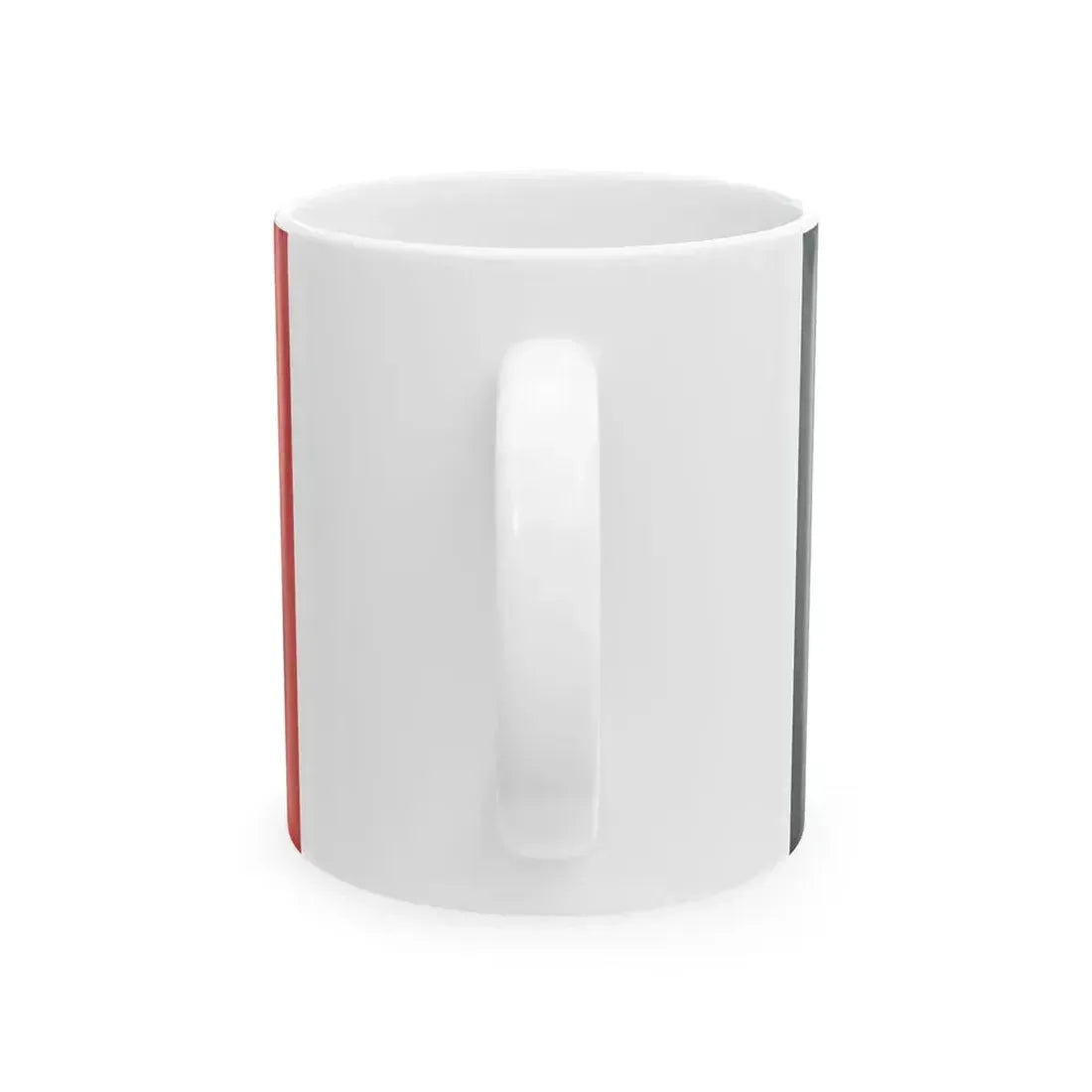 Flag of Aosta Valley Variant (Italy) White Coffee Mug - Go Mug Yourself