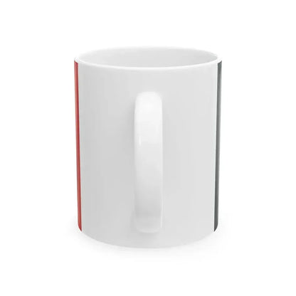 Flag of Aosta Valley Variant (Italy) White Coffee Mug - Go Mug Yourself