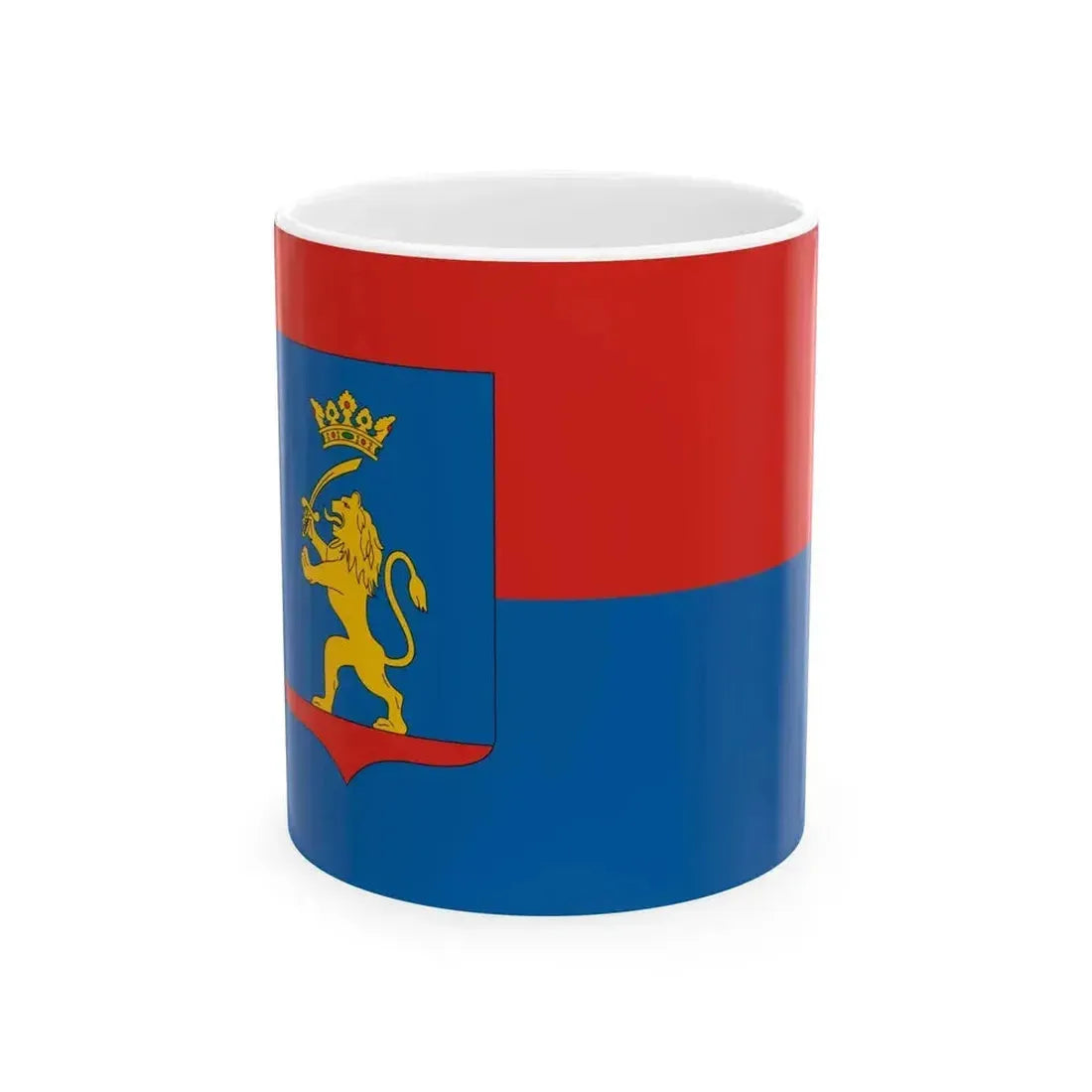 Flag of Apacatorna (Hungary) White Coffee Mug 11oz - Go Mug Yourself
