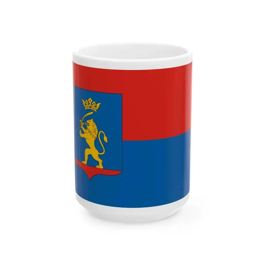 Flag of Apacatorna (Hungary) White Coffee Mug 15oz - Go Mug Yourself