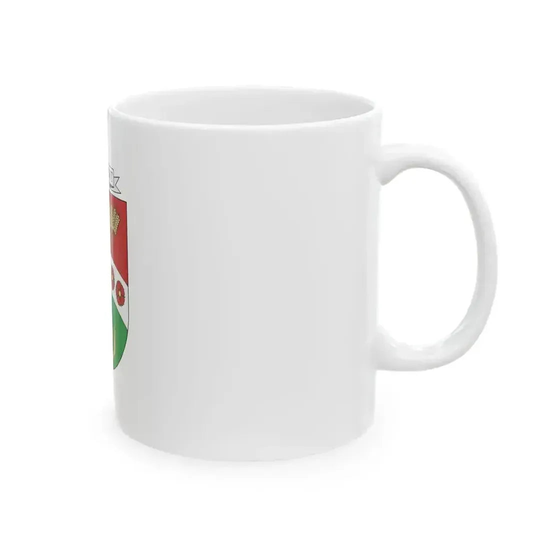Flag of Aparhant (Hungary) White Coffee Mug - Go Mug Yourself