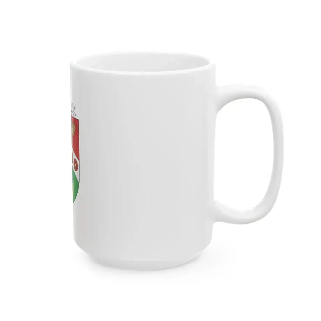 Flag of Aparhant (Hungary) White Coffee Mug - Go Mug Yourself