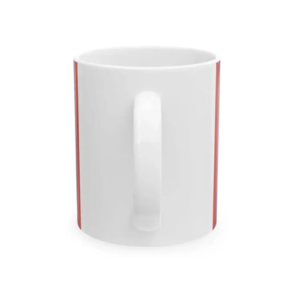 Flag of APF Nepal - No. 3 Gadhimai Brigade (Nepal) White Coffee Mug - Go Mug Yourself