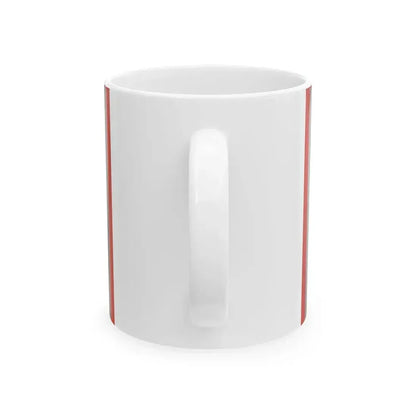 Flag of APF Nepal - No. 9 Pashupatinath Brigade (Nepal) White Coffee Mug - Go Mug Yourself