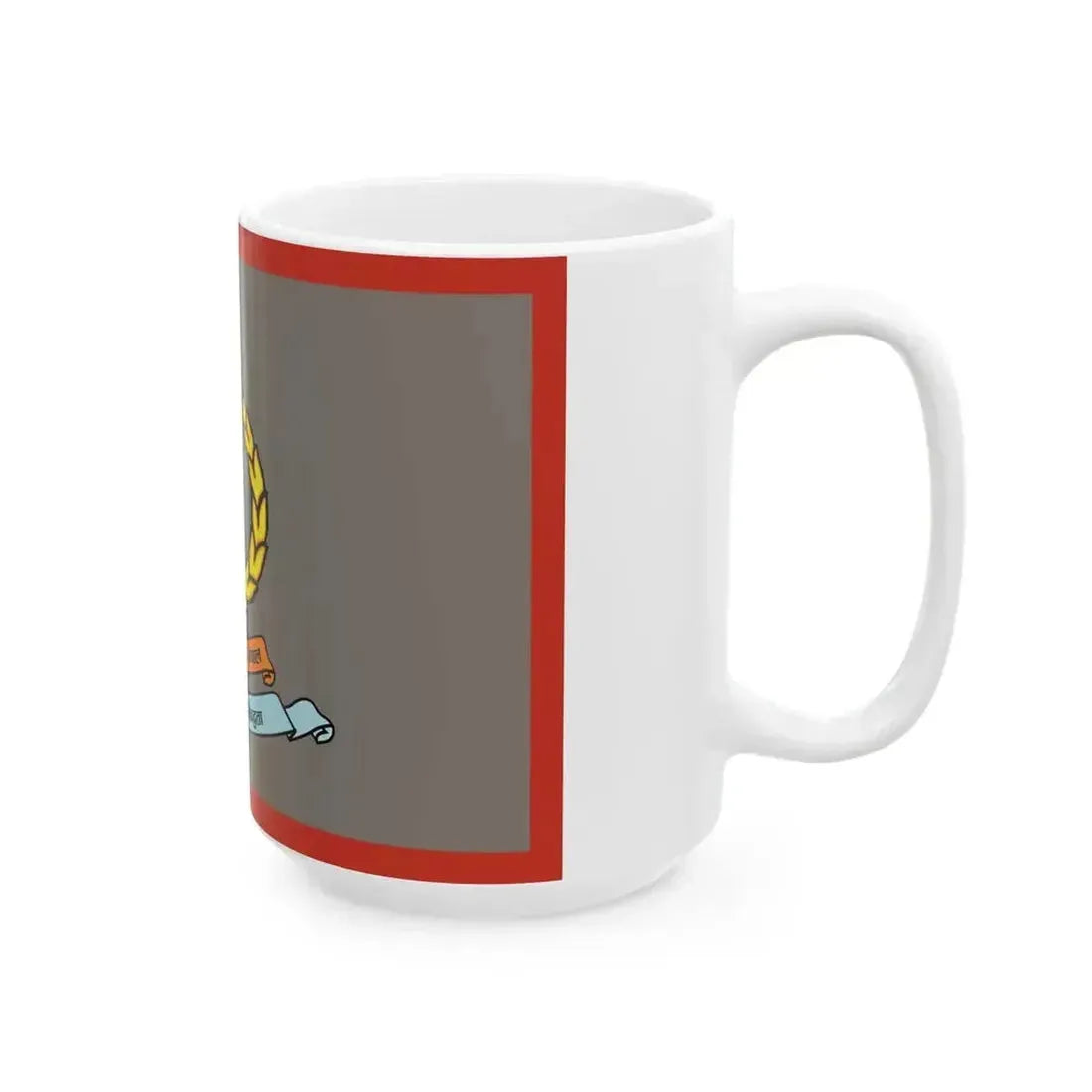 Flag of APF Nepal - No. 9 Pashupatinath Brigade (Nepal) White Coffee Mug - Go Mug Yourself