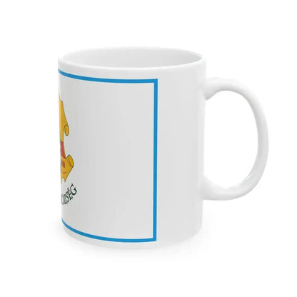 Flag of Apostag (Hungary) White Coffee Mug - Go Mug Yourself