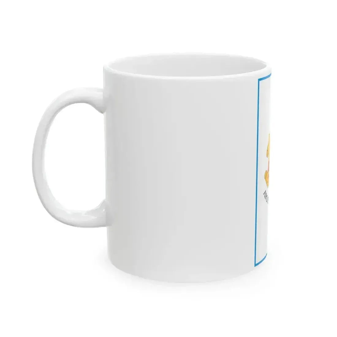 Flag of Apostag vertical (Hungary) White Coffee Mug - Go Mug Yourself