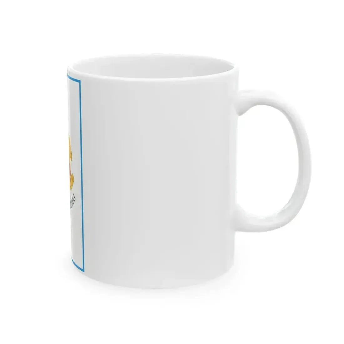 Flag of Apostag vertical (Hungary) White Coffee Mug - Go Mug Yourself