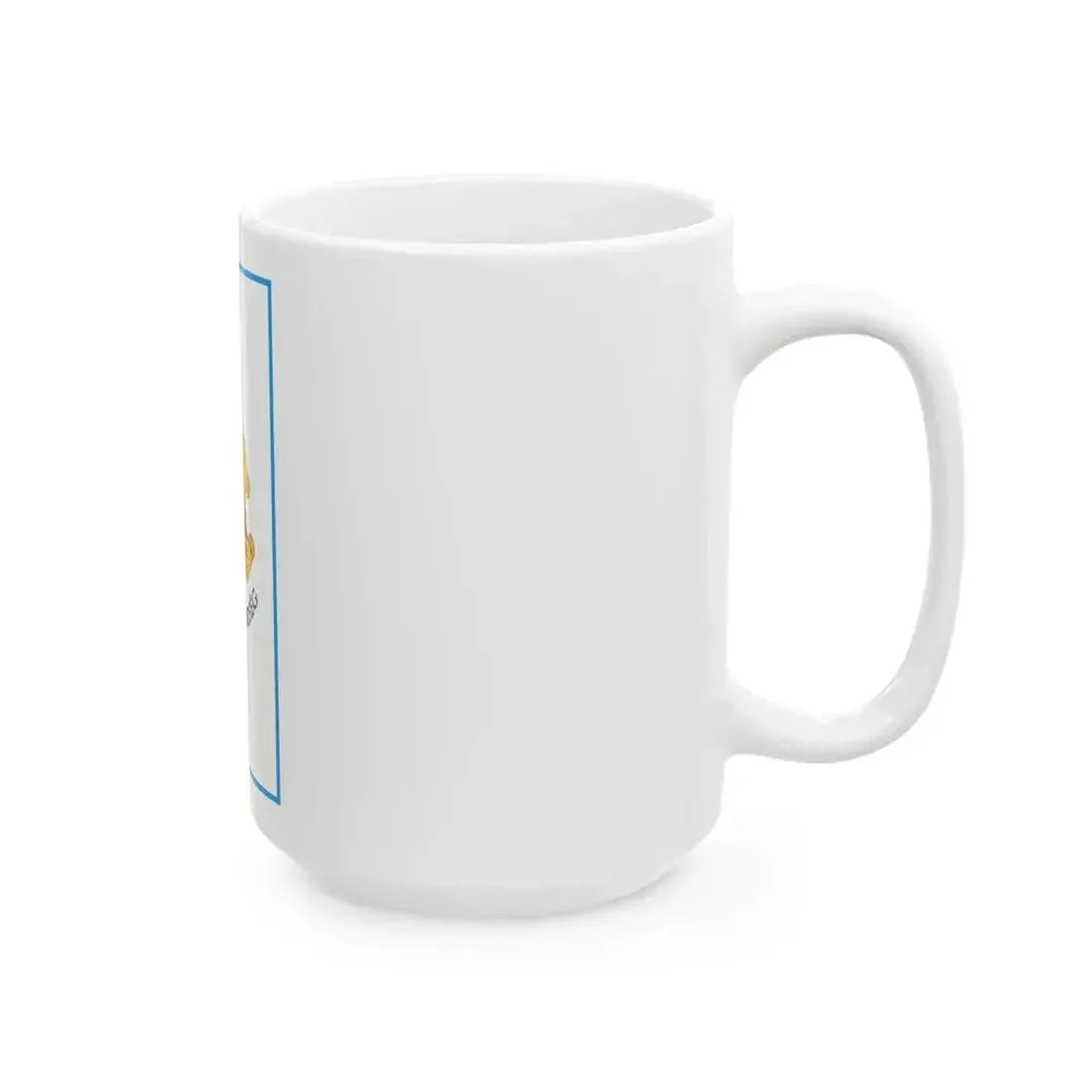 Flag of Apostag vertical (Hungary) White Coffee Mug - Go Mug Yourself