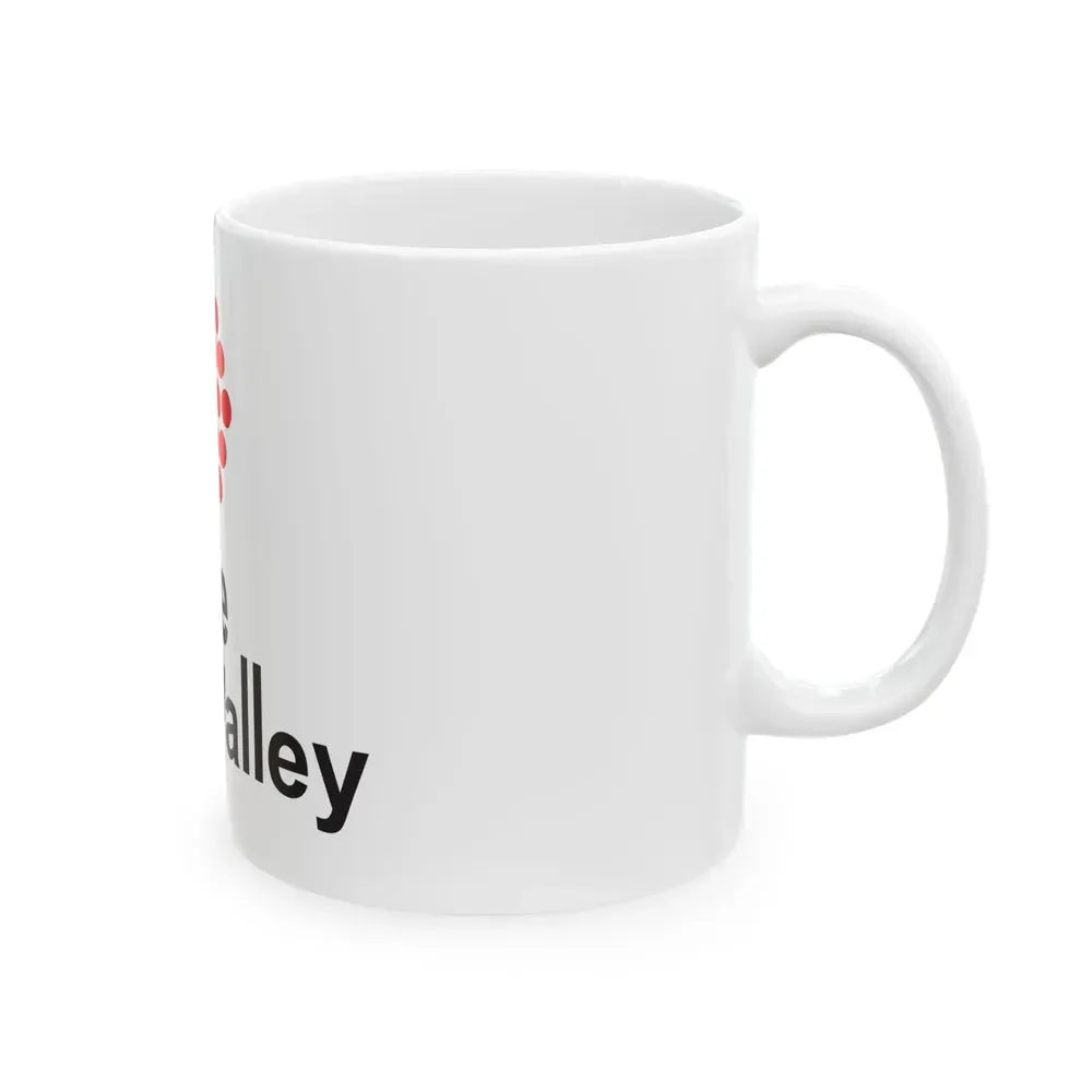Flag of Apple Valley Minnesota (United States) White Coffee Mug - Go Mug Yourself