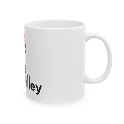 Flag of Apple Valley Minnesota (United States) White Coffee Mug - Go Mug Yourself