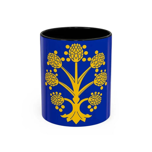 Flag of Appleby in Westmorland UK - Accent Coffee Mug 11oz Black - Go Mug Yourself
