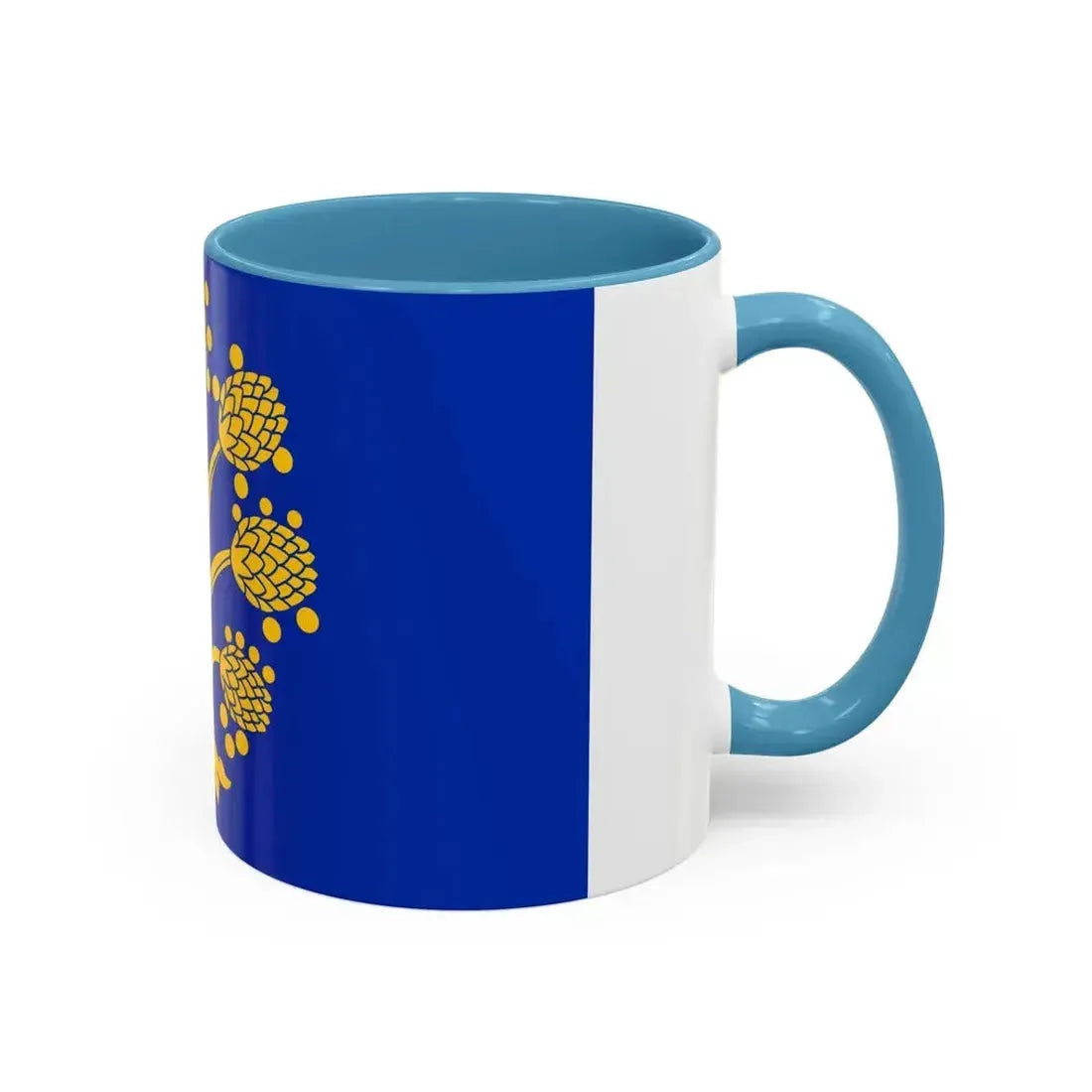 Flag of Appleby in Westmorland UK - Accent Coffee Mug - Go Mug Yourself