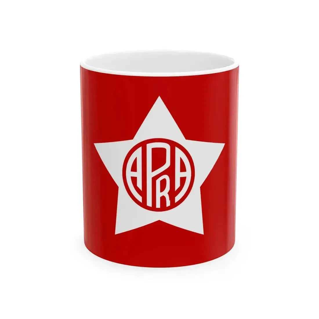 Flag of APRA (Peru) White Coffee Mug 11oz - Go Mug Yourself