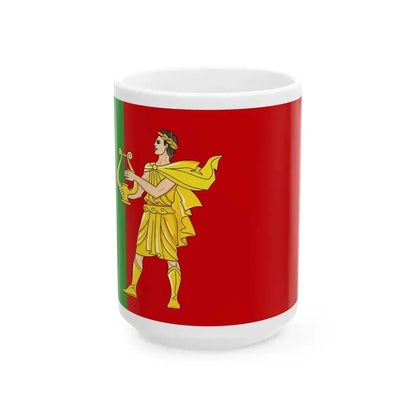 Flag of Aprelevka (Russia) White Coffee Mug 15oz - Go Mug Yourself