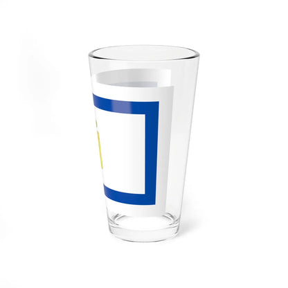 Flag of Apulia 1998-2002 (Italy) Pint Glass 16oz - Go Mug Yourself